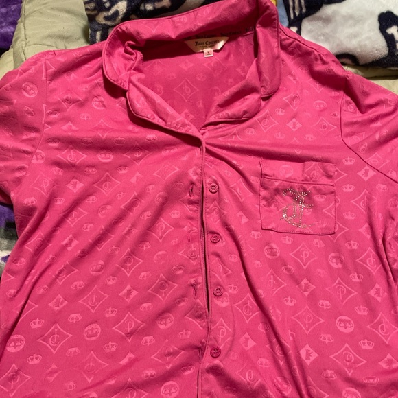 Juicy Couture Vibrant Pink Lounge Set - Picture 2 of 2